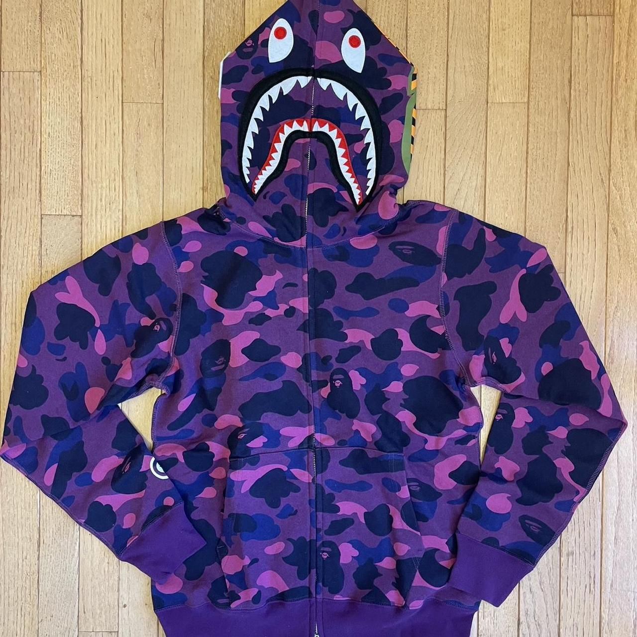 BAPE Men’s Purple Hoodie