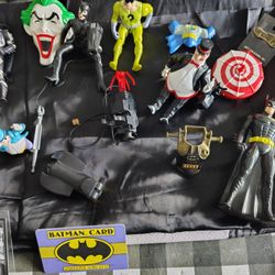 Batman And Friends Action Figures And Accessories 