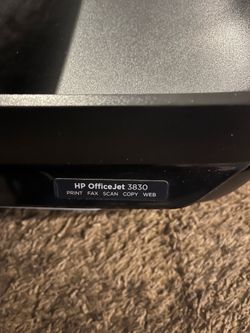 Hp office jet 3830 with extra black ink