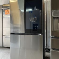 ❄️NEW Samsung Bespoke 23 Cu.Ft 4- Flex French Door Counter Depth Refrigerator Stainless RF23DB9900QD