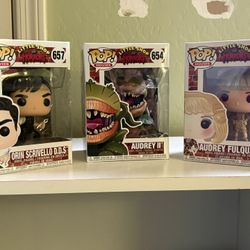 Little Shop Of Horrors Funko Pop (Audrey II, Audrey & Orin)