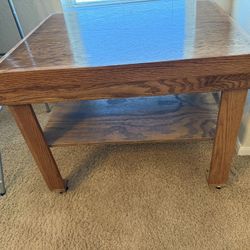 Handmade Rolling Table