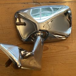Vintage Mercedes W108 Driver Side Door Mirror 