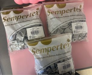 Sempertex Reflex Chrome Silver Balloons — 165 ct Bundle, NEW/Sealed — $45 (or best offer)