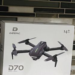 Brand New  DEERC Drone with Camera, D70 Drones with Camera for Adults 1080P HD