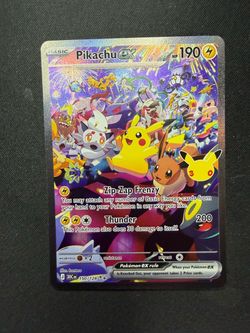 Pokemon 30th Lugia & Pikachu