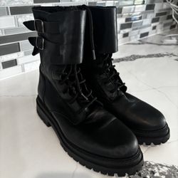 Woman’s Leather Boots Made In Spain Size 38 