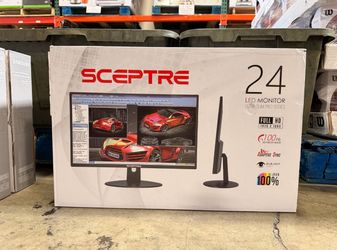 Sceptre 24” LED Monitor Brand New In Box 39.99