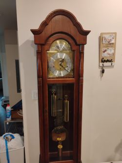 Vintage Ridgeway Grandfather Clock A Great Condition Must See