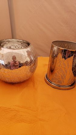 Ornsment Bowl and Candle Illuminator
