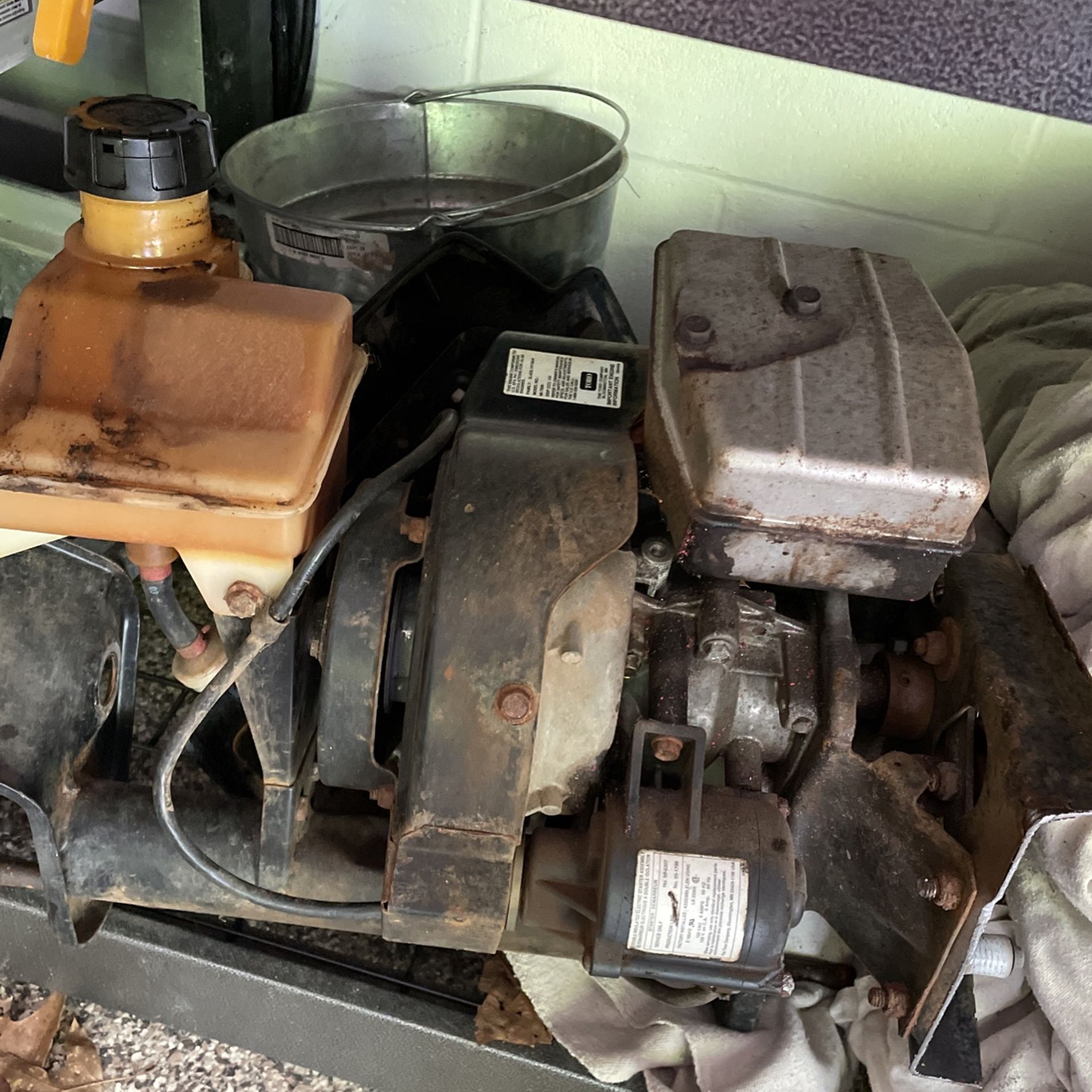 Toro 6.5 Hp Motor With Electric Start
