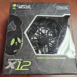 Turtle Beach X12 earforce headset - $20