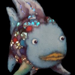 Rainbow Fish Framed Wall Art