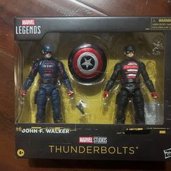 Marvel Legends John F. Walker Captain America & Custom U.S. Agent 2-Pack