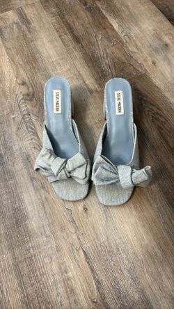 Steve Madden Denim Heels Women’s Size 8