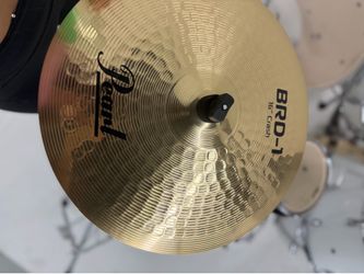 Pearl Export White Drum Set – Complete Kit