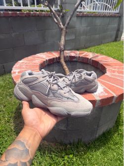 Men Yeezy 500 Ash Grey (GX3607) Size 8