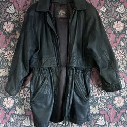 Long Leather Jacket
