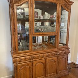 China closet with credenza