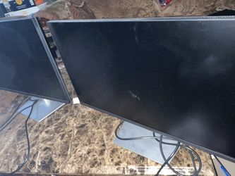 Two Dell Monitors