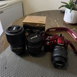 Nikon D100 + 3 Lenses