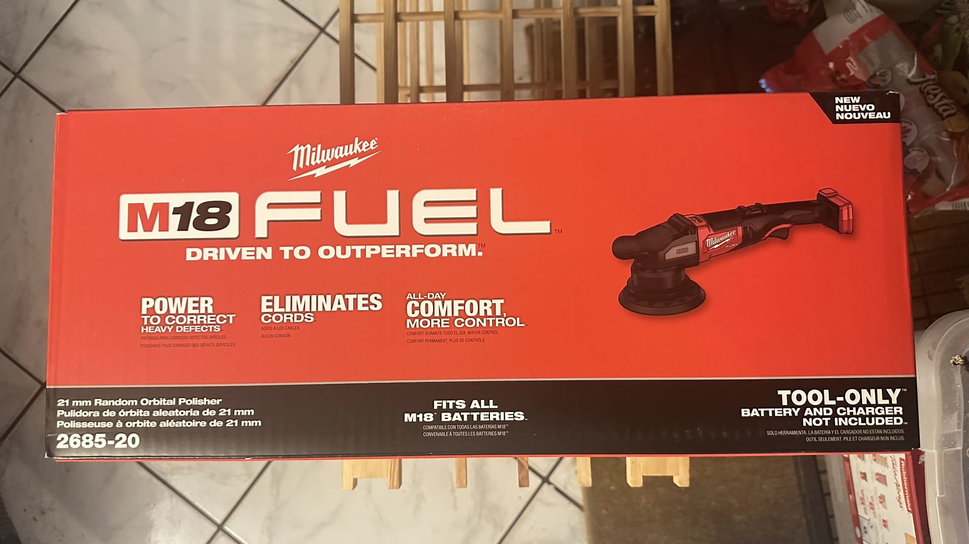 Milwaukee 2685-20 21 Mm DA Polisher