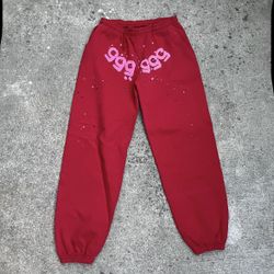 Red Sp5der Sweatpants