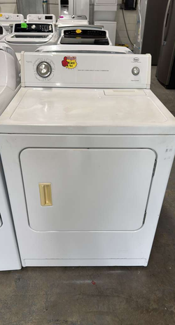 Whirlpool Electric Dryer – White, Top Lint Trap, Simple Dial