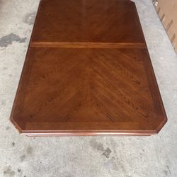 Solid Wood Dinner Table And Chairs 