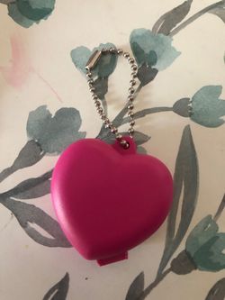 Tupperware heart 💓keychain