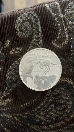 Australia wildlife 2022 2 oz 9999 sliver p