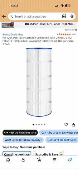 Pool filter