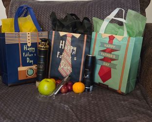Father's day goodie gift bag