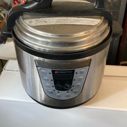 Ambiano Instant Pot Compatible Duo Plus 9-in-1 Electric Pressure Cooker, Slow Cooker, Rice Cooker, Steamer, Sauté, Yogurt Maker, Warmer & Sterilizer, 