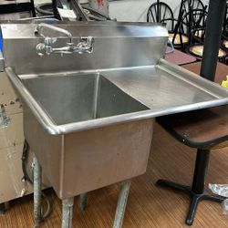 Industrial Size Sink Stainless Steel