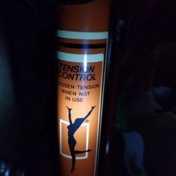 LIKE NEW EXERCYCLE / VINTAGE VITAMASTER /EXTRA LARGE COMFY  LEATHER SEAT