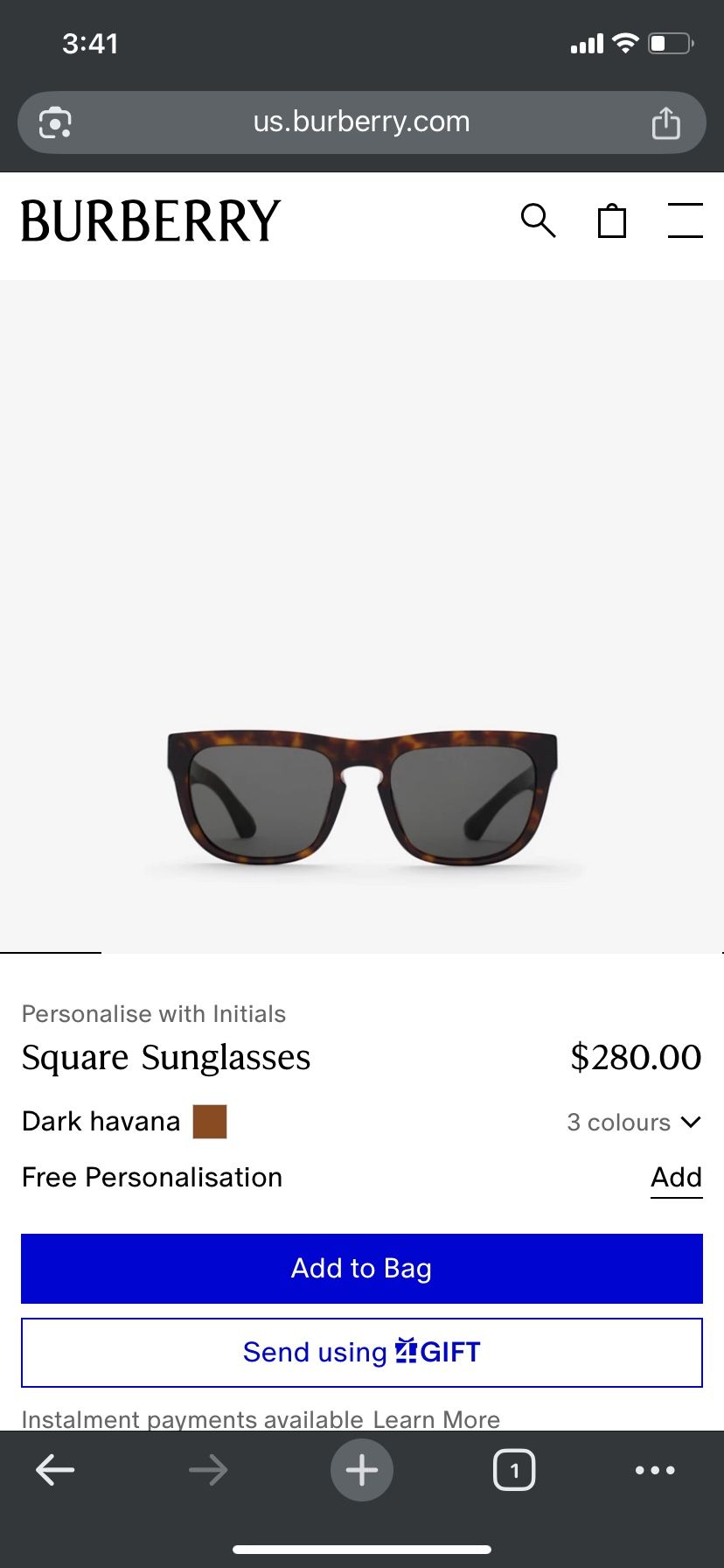 Burberry Sunglasses