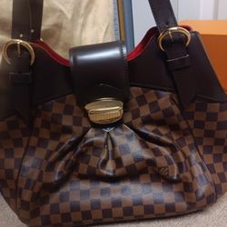 Louis Vuitton Damier Ebene Sistina Gm Bag