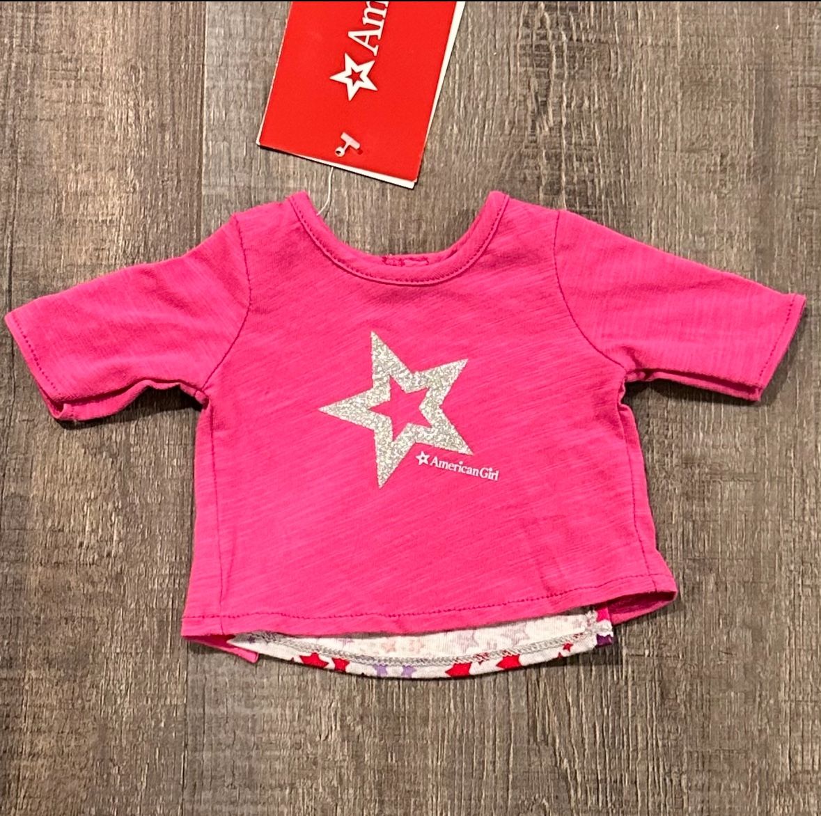 New American Girl 18" Doll Split Back Shirt