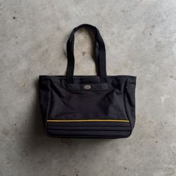 Vintage Black Travel Tote Bag