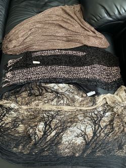 Shawls Collection XIIX & Calvin Klein ($7 each or $14 for 4)