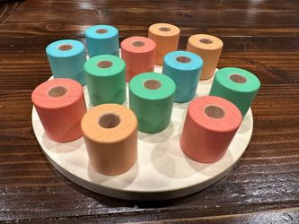 Lovevery Wooden Stacking Peg Board