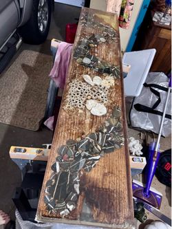 Free resin table top project