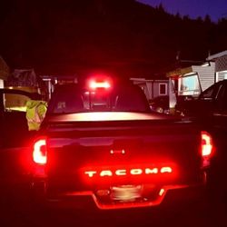 Toyota Tacoma  Tailgate Letters  Led