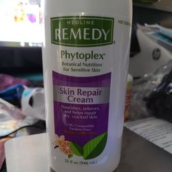 Medline Remedy Orange Vanilla Scent Skin Repair Cream Phytoplex 32oz Exp 09/23