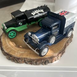 This Are Limited Editions 1:25 Scale Die Cast 1931s Bank Coin Trucks.
