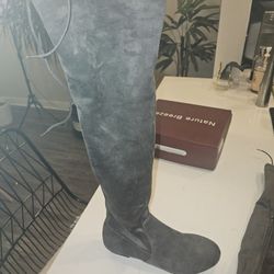 Suede Fall Boots