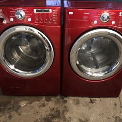 Lg Washer And Dryer Set Electric 