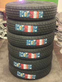 235/80/17 new tires LT 10PLY H/T Armstrong set of 6