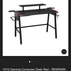 New & Assembled Gaming Desk 